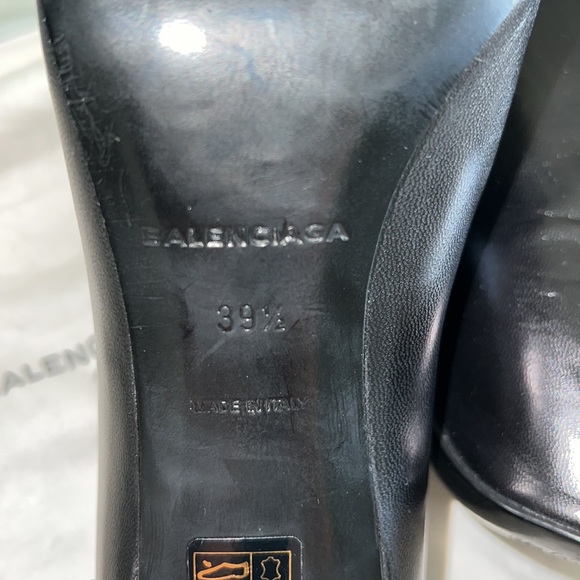 Balenciaga Open Ankle Bootie (Sandal Pelle S.Cuoio) 39+ Paris (9.5 US) - Picture 6 of 6